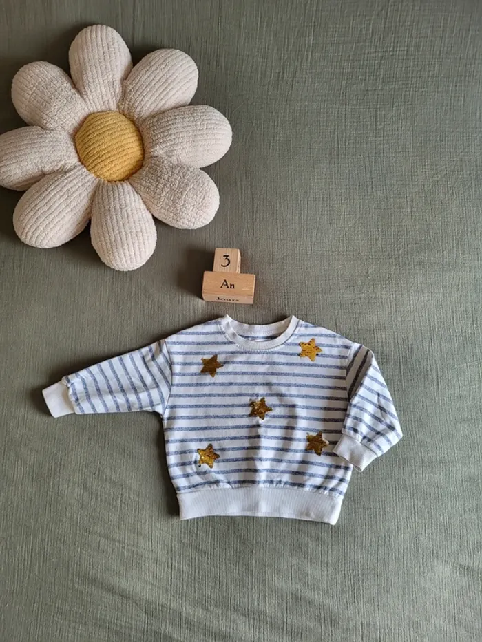 Joli lot de pulls fille rentrée scolaire automne hiver - photo numéro 9