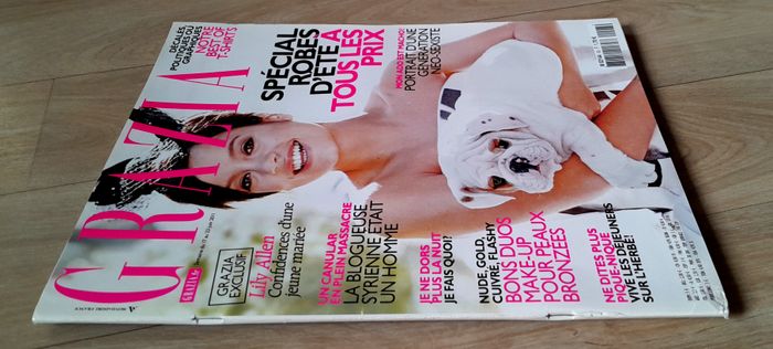 Magazine Grazia juin 2011 spécial Lily Allen - photo numéro 2