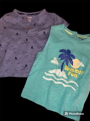 Lot vêtement été bébé