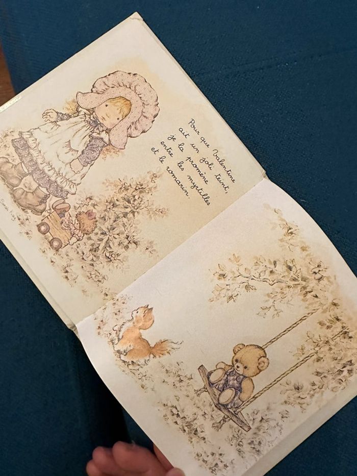 Livre album ancien vintage Si on jouait, Sarah Kay Hemma rêves d’enfants - photo numéro 5