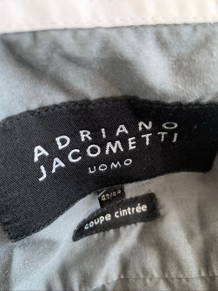 Lot 6 chemises Adriano Jacometti  43/44 - photo numéro 7