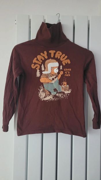 Pull à col roulé