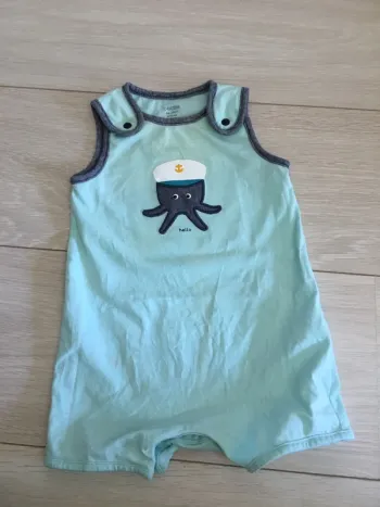 Barboteuse combishort 6 mois obaibi