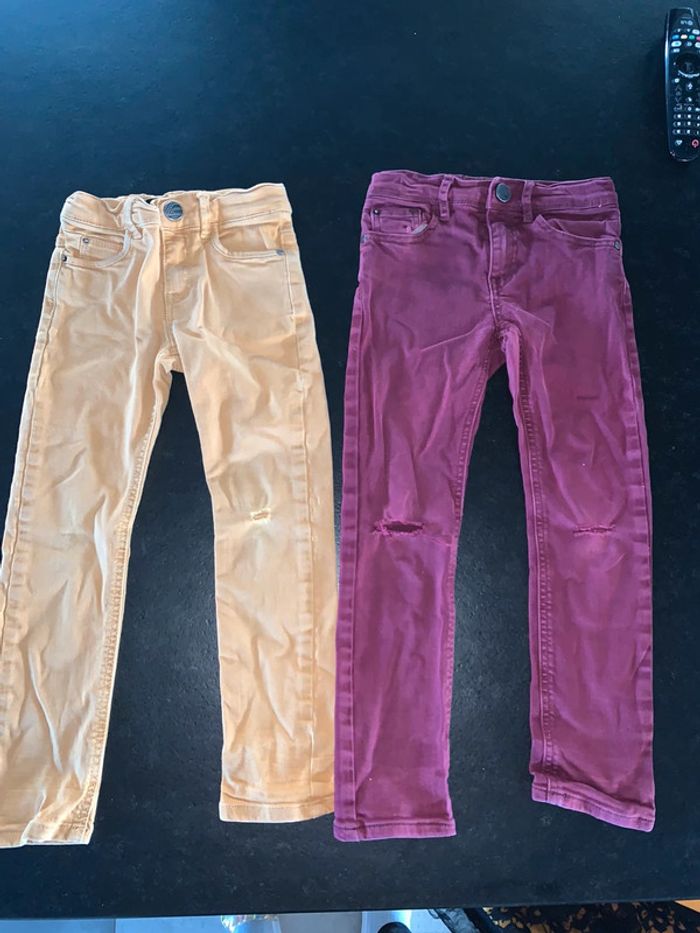 Lot 2 jean slim fit ikks 6 ans