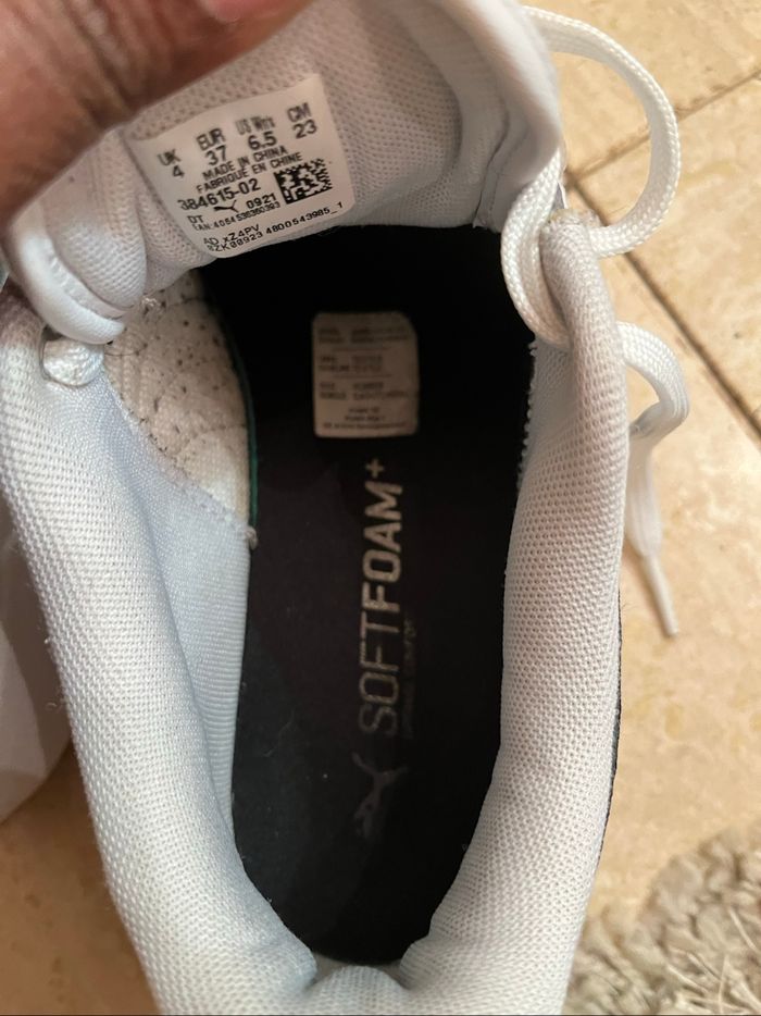 Basket blanche plate forme puma - photo numéro 4