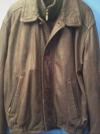 Blouson en cuir Oakwood