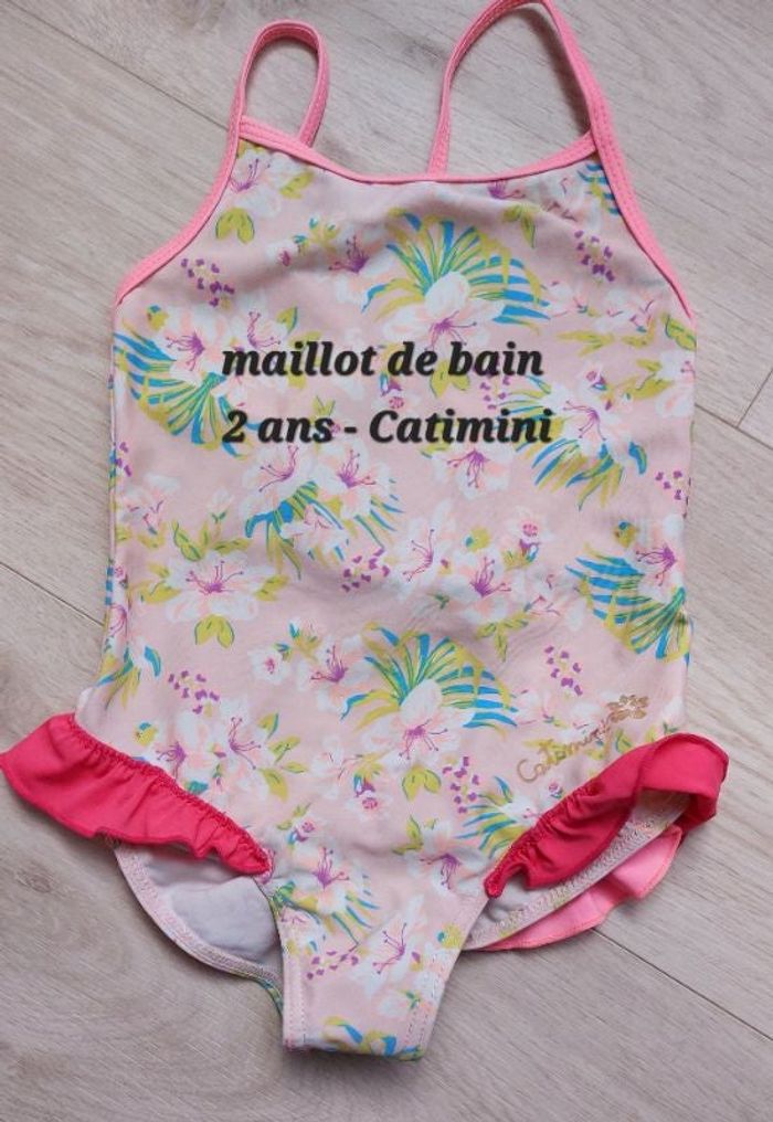 Maillot bain 1 pièce Catimini 2 ans
