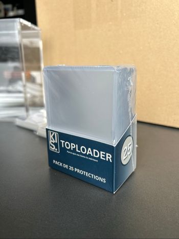 Lot 2 Packs Toploaders Premium Ultra Transparent KIS