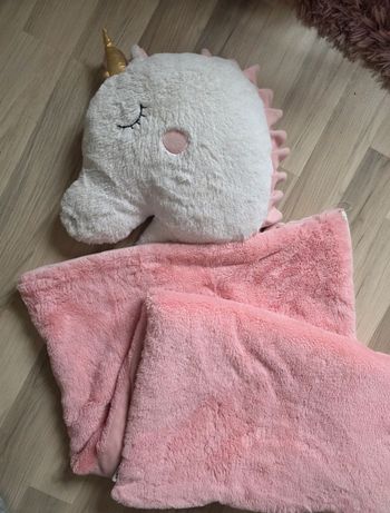 Sac de couchage licorne rose