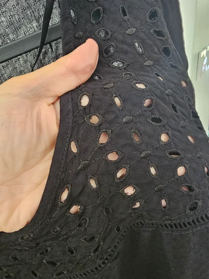 Blouse noir kiabi 50 52 femme - photo numéro 2