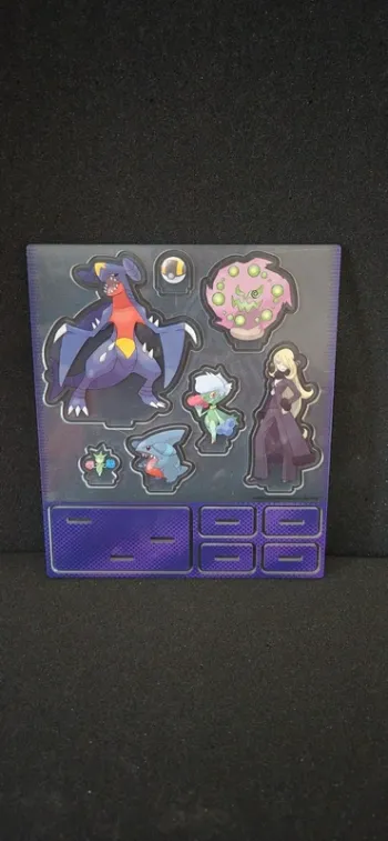 Figurine Pokemon, Coffret premium Carchacrock ex de Cynthia