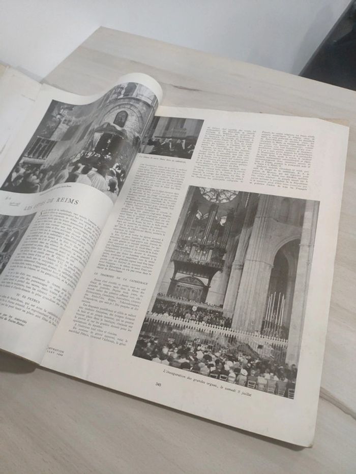 Livre L'illustration Fêtes de Reims juillet 1938 - photo numéro 4