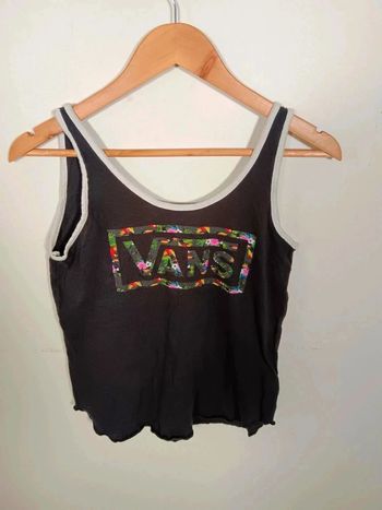 C4 top noir Vans XS
