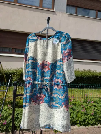 Robe foulard multicolore Suncoo