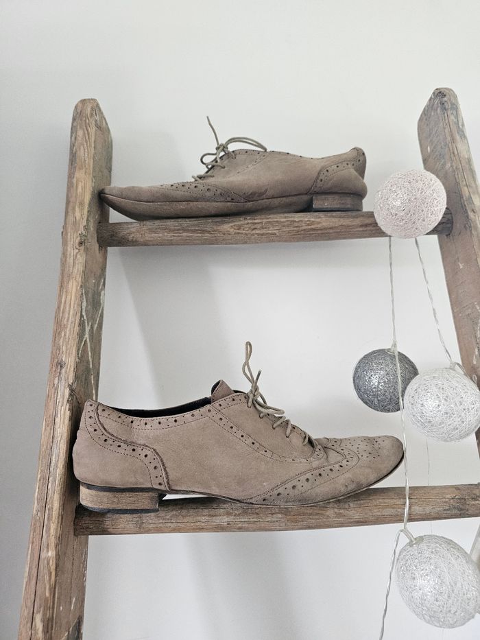 Derbies taille 40 beige - photo numéro 2