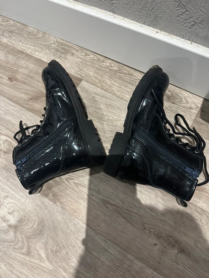Paire de bottines vernis taille 32 - photo numéro 5