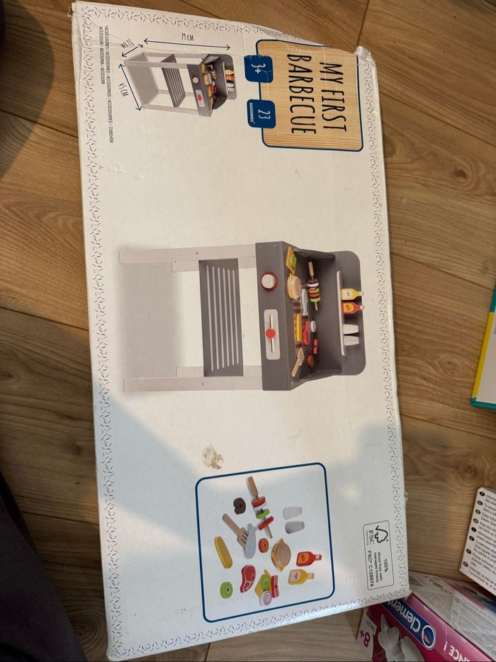 Barbecue jouet bois