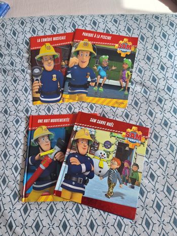 Livres sam le pompier