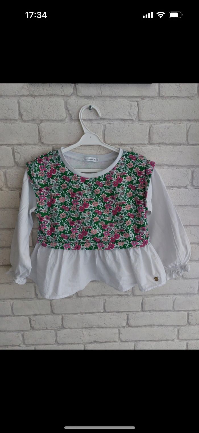 Pull Blouse Lulu Castagnette taille 6 ans