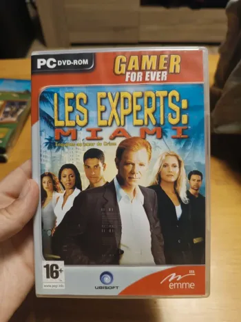 Jeu les Experts Miami en quête au cœur du crime pc cd-rom