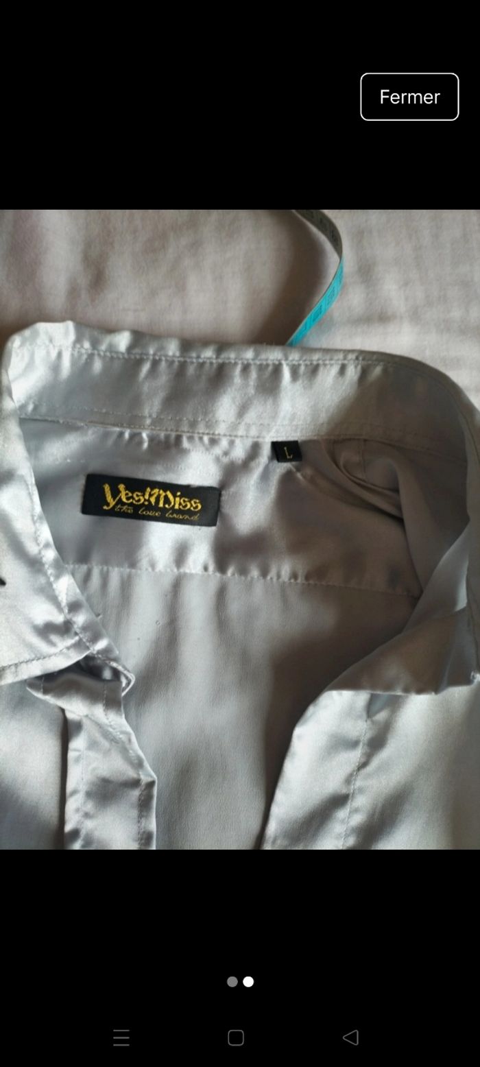 Chemise en satin - photo numéro 2