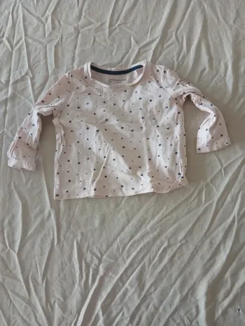Tee-shirt manche longue 9-12 mois
