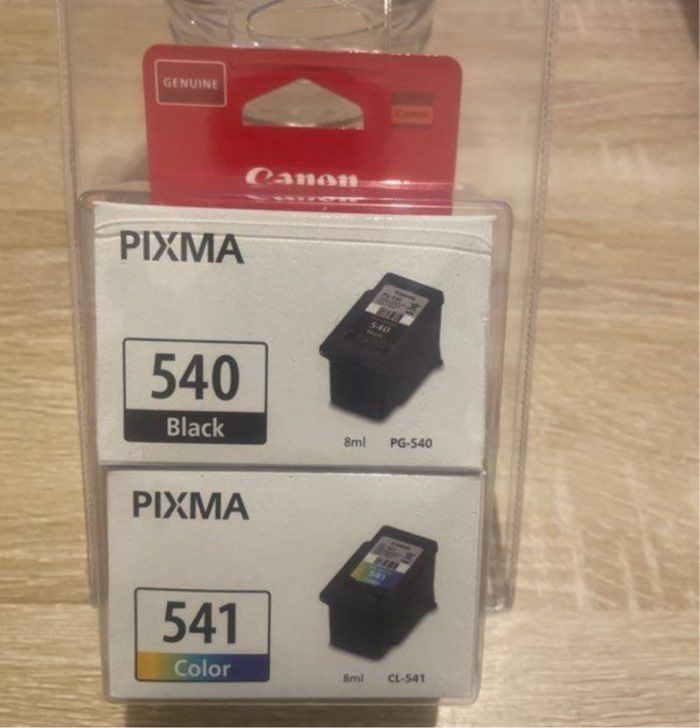 Cartouche d’encre canon 540 541 neuf