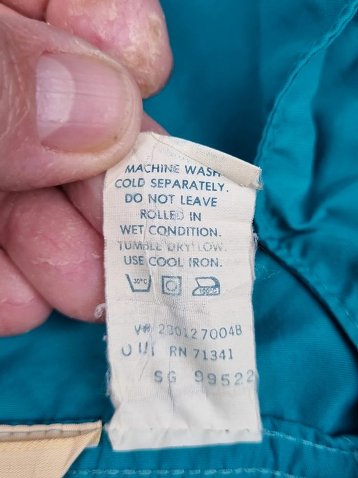 Anorak L.L. Bean bleu – Taille XL Hommes (mesures en photos) - photo numéro 5
