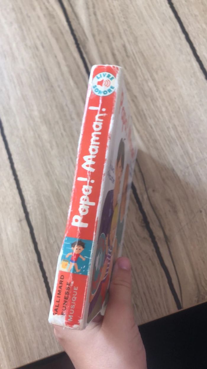 Livre sonore papa et maman - photo numéro 3