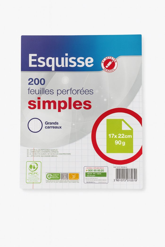 📚 Lot Fournitures Scolaires Complètes – Classeur + Feuilles + Copies | Neuf - photo numéro 3