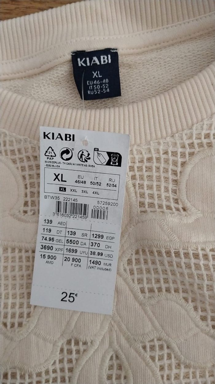 Pull femme T.46/48 kiabi - photo numéro 4