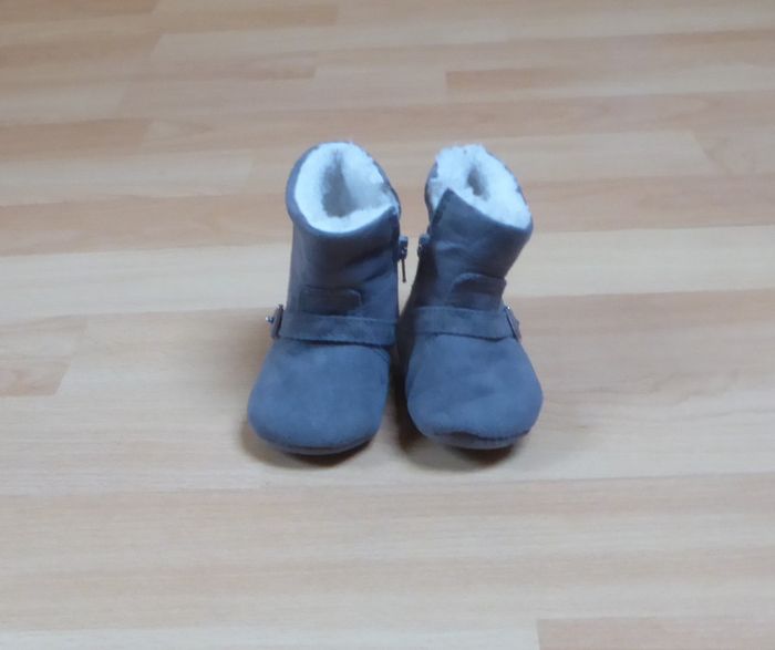 Bottines grises 3/6 mois