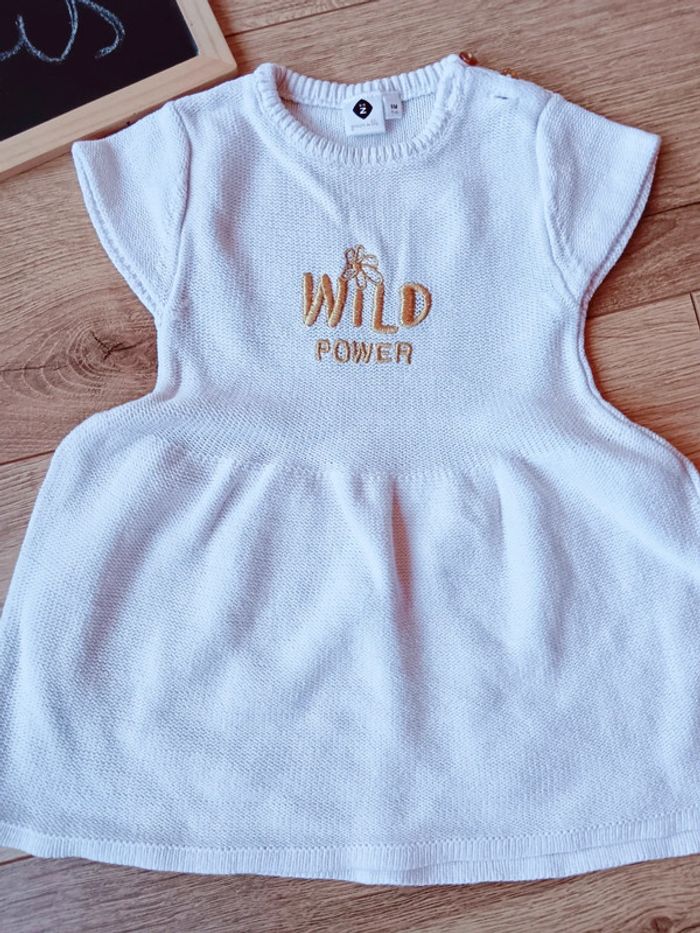 Robe blanche Grain de Blé - photo numéro 2