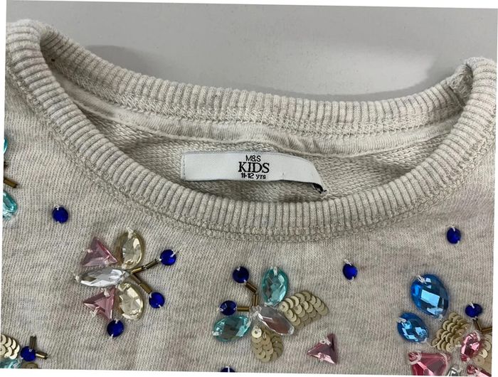 Pull strass 11-12 ans M&S kids - photo numéro 3