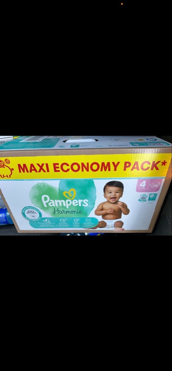 Pampers harmonie taille 4
