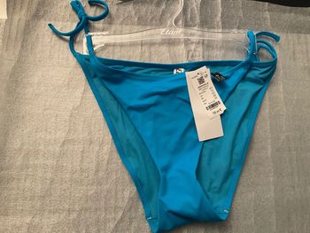 Bas de maillot de bain bleu Etam neuf
