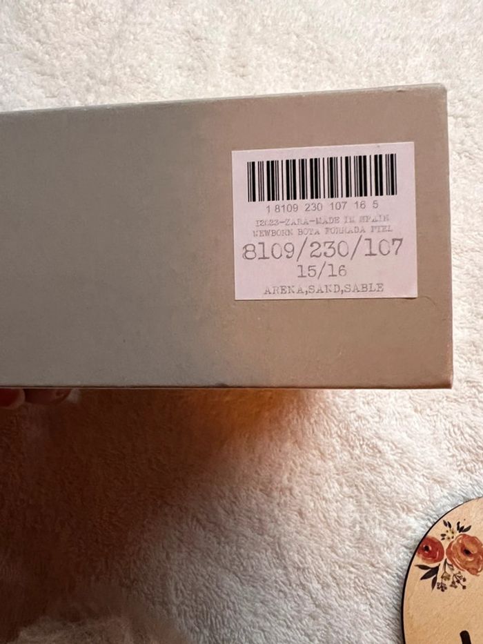 Chaussons bébé 3 mois (taille 15/16) - photo numéro 5