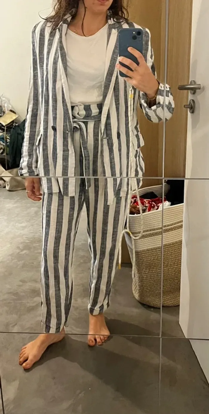 Ensemble blaser pantalon et short - photo numéro 2