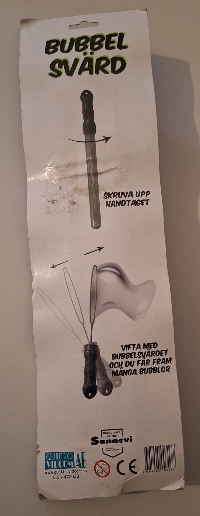 Epée pour faire des grosses bulles de savon - photo numéro 3