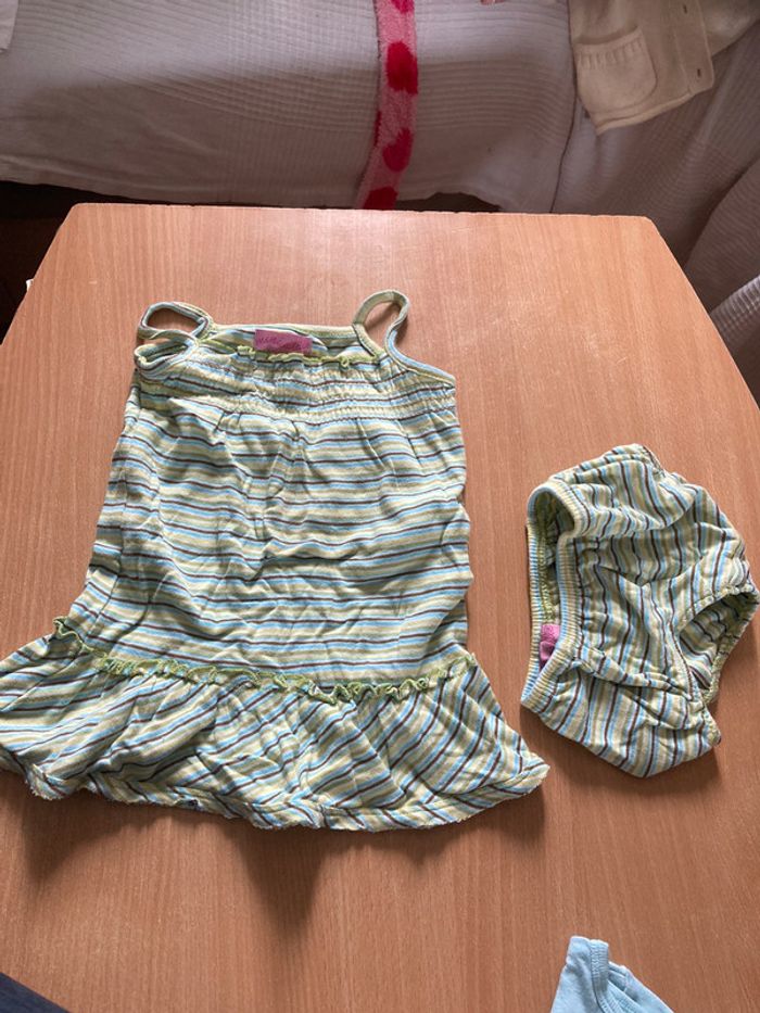 Robe +culotte mini Adeline taille 6moi