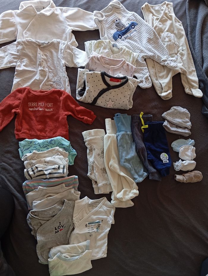 Lot vêtements garçon