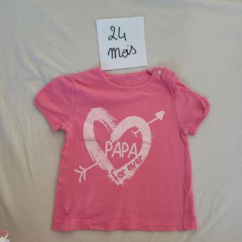 Tee shirt 24 mois