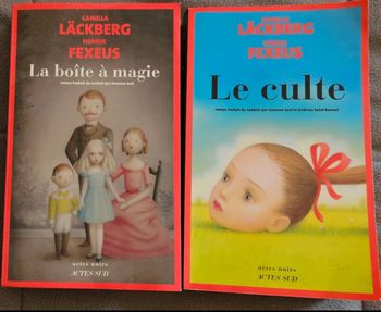Lot 2 livres policiers