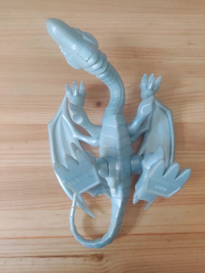 Figurine Yu-Gi-Oh! Blue Eyes White Dragon/Dragon Blanc Yeux Bleus Vintage Mattel - photo numéro 3