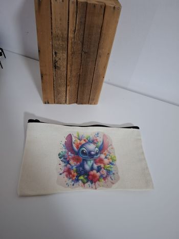 Pochette personnalisée - stitch