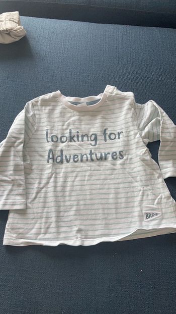 T-shirt manche longue 12 mois