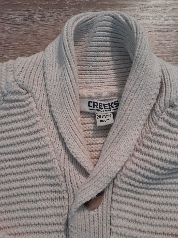 Gilet cotelé 24mois - photo numéro 2