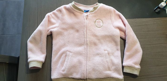 Gilet polaire reine des neiges 5/6ans