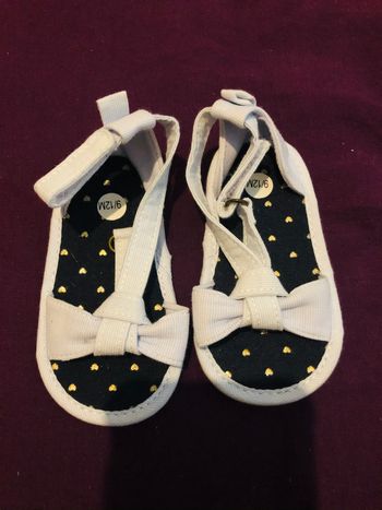 Chaussures été 9-12 mois