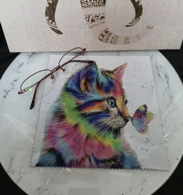 Lingette à lunette personnalisé